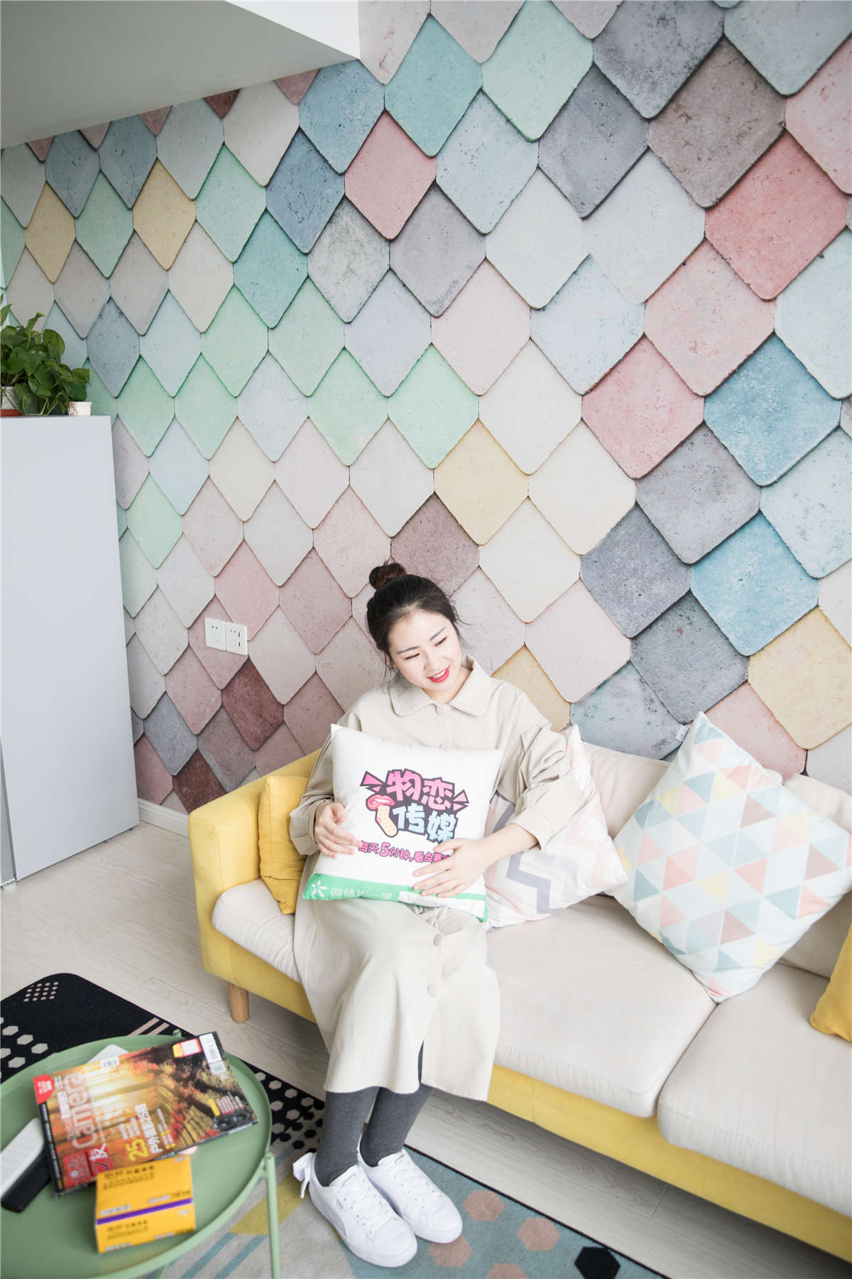 图片[2]-物恋传媒No.117期：蕾-送你一朵小太阳-日更街拍