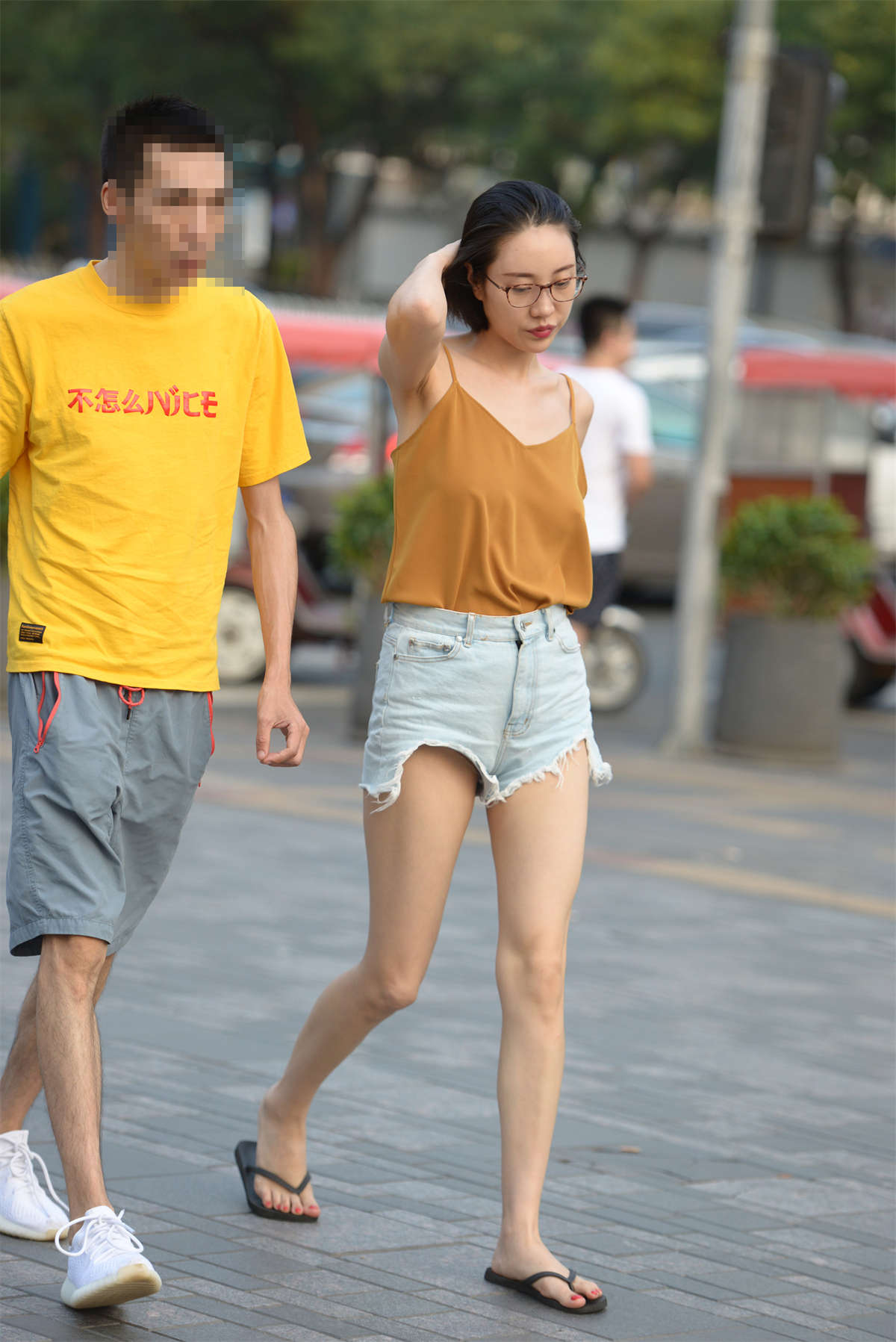 吊带背心-日更街拍