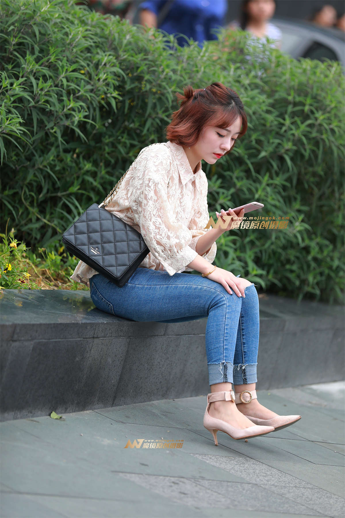 【视觉冲击赛帖】邂逅-紧牛高跟淑女-日更街拍