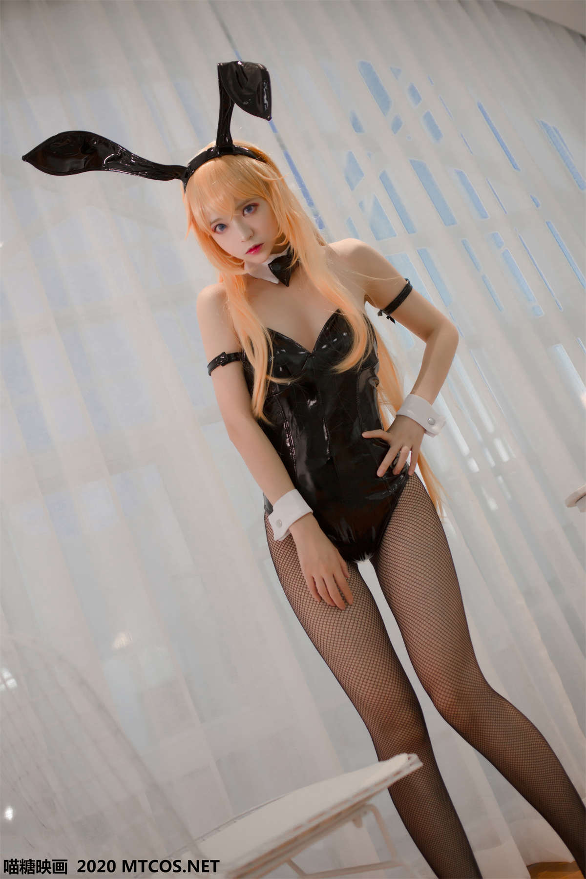 喵糖映画 TML.008 绘里兔女郎-日更街拍