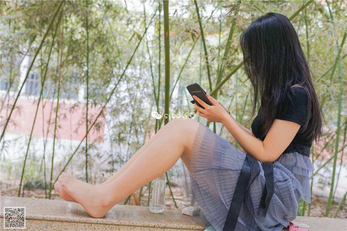 SIEE丝意 NO.300 静心 气质学姐，遇见-日更街拍