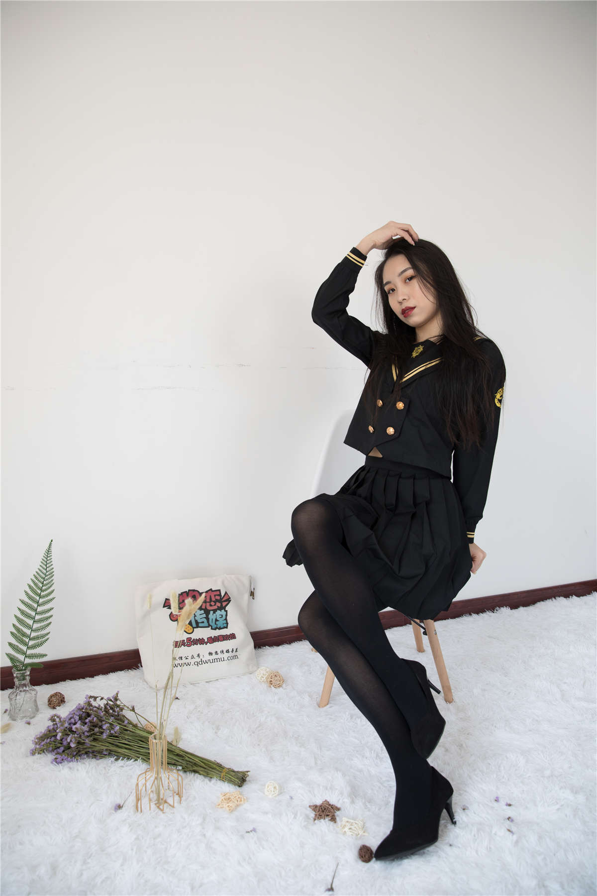 图片[2]-物恋传媒370期：璐璐-夜之灵-日更街拍