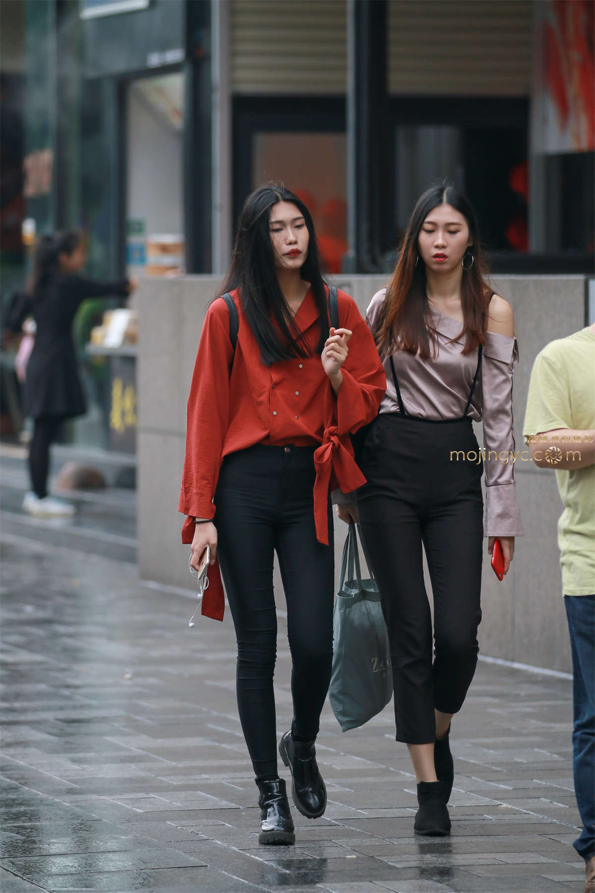 两个应聘的模特-日更街拍