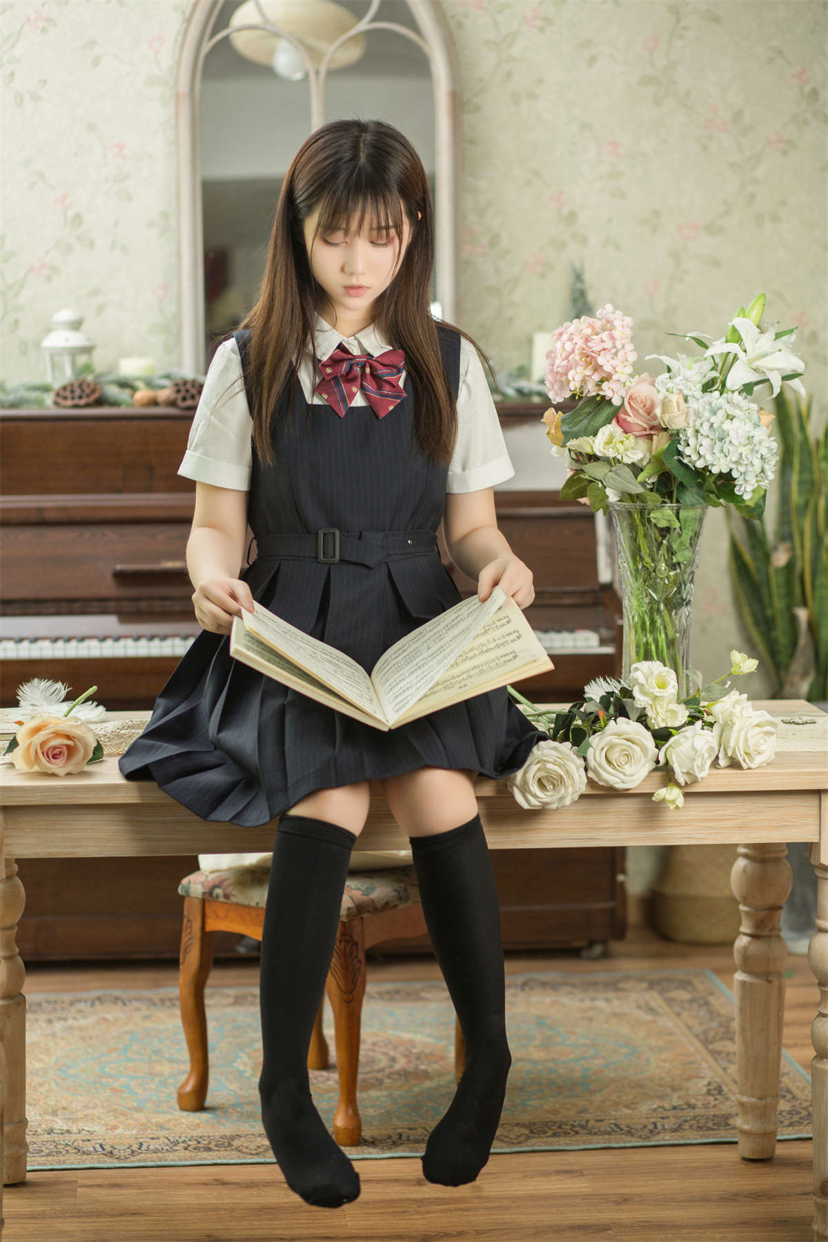 喵糖映画 VOL.004 文静学妹-日更街拍