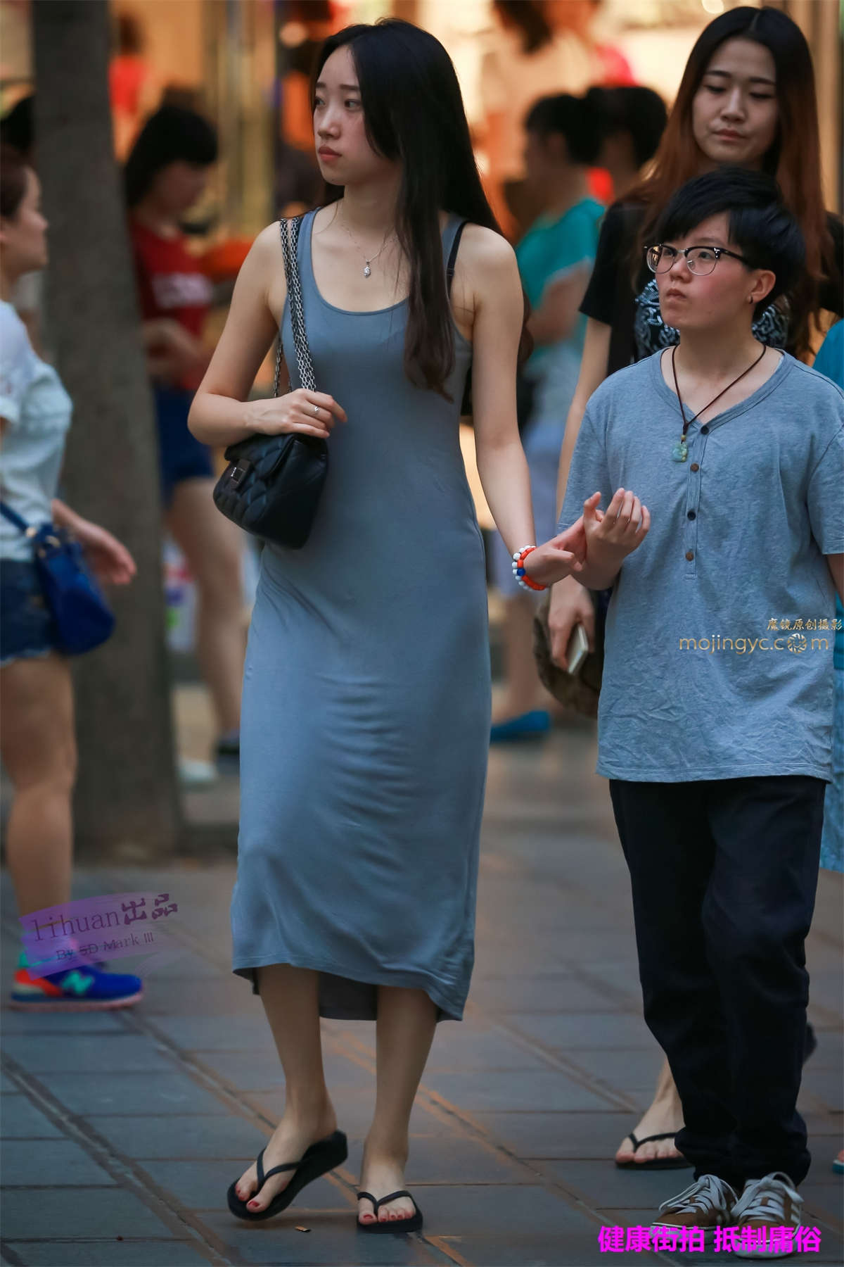 李欢原创-灰色一步裙（9P）-日更街拍