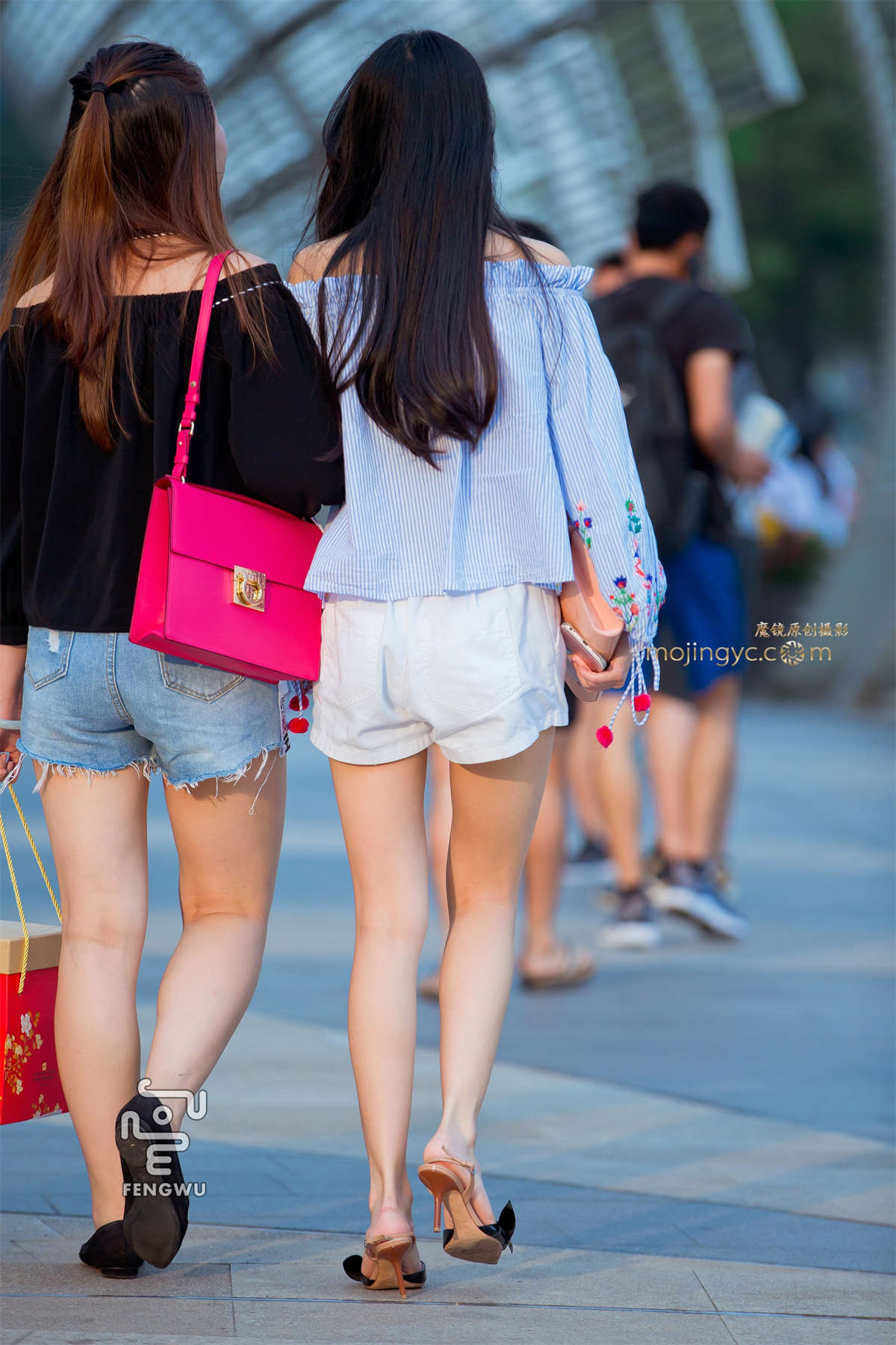 图片[2]-短裤，美腿，高跟（12）-日更街拍