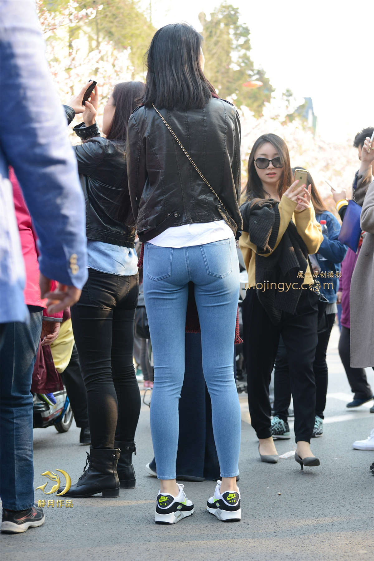 图片[2]-高挑的蓝牛妹-（18P）-日更街拍
