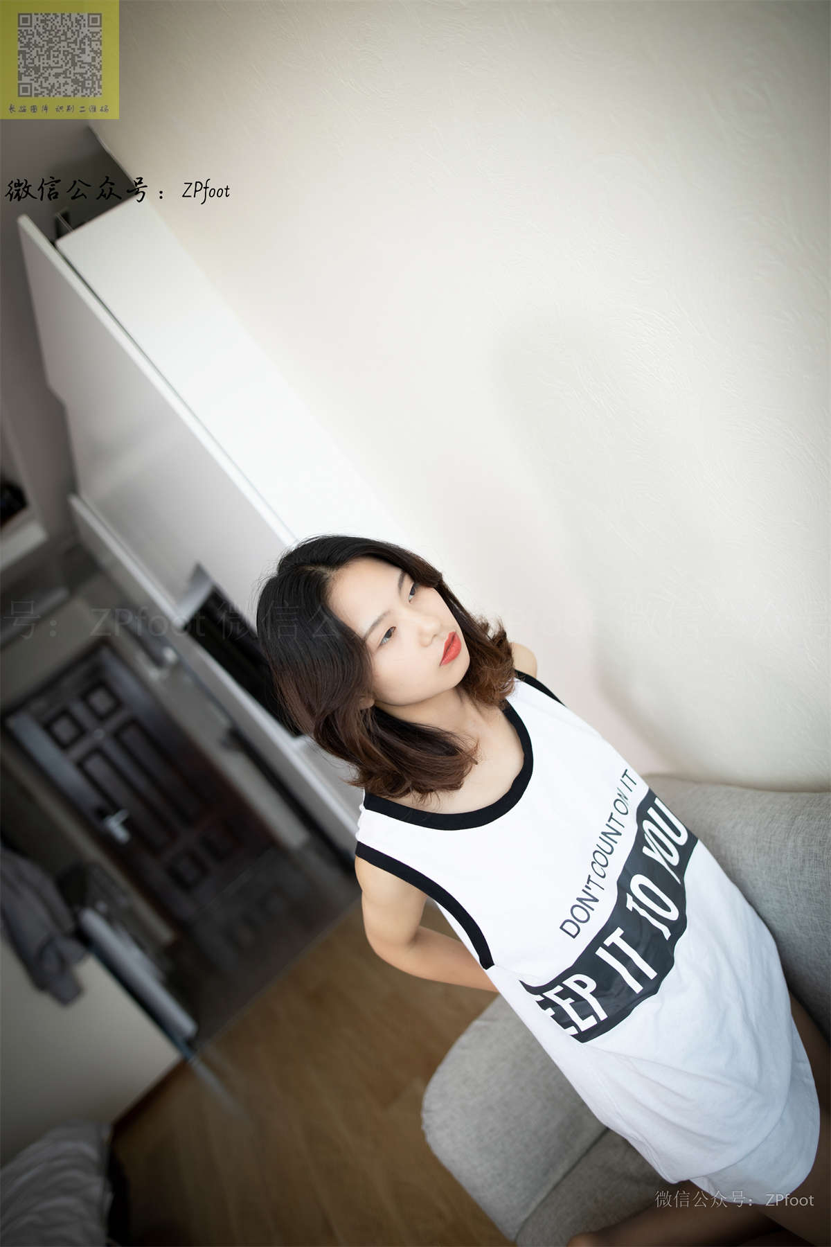 图片[2]-LSS山茶摄影 NO.151 婷婷灰丝-日更街拍