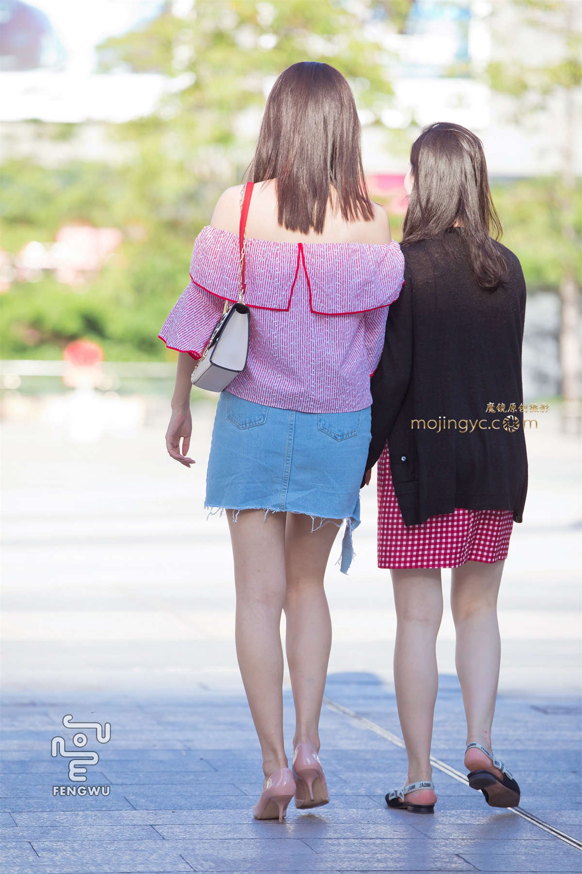 图片[2]-短裙，裸腿，高跟，美女（12）-日更街拍