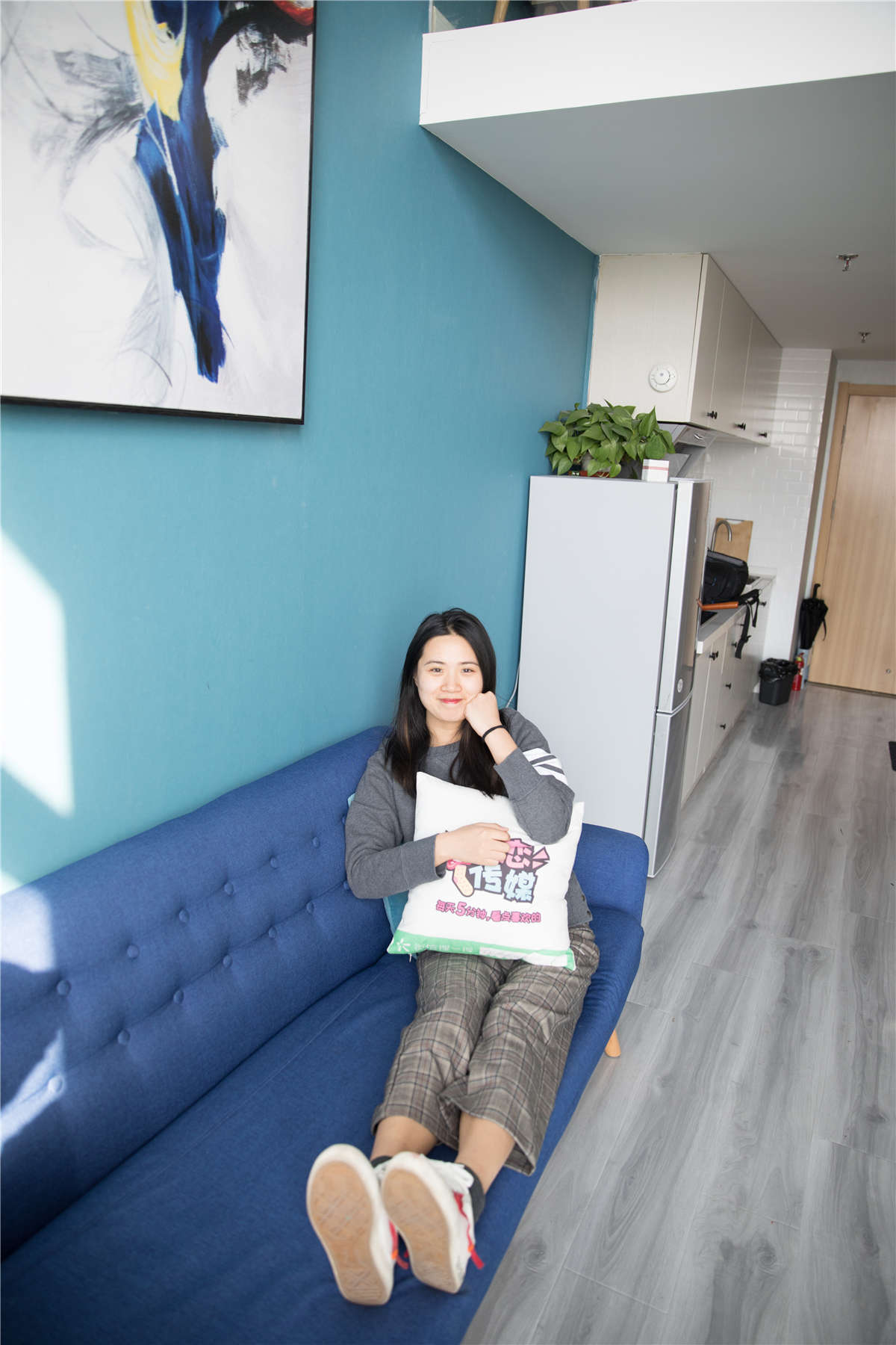 图片[2]-物恋传媒No.120期：小晴天-飞跃的文艺风-日更街拍