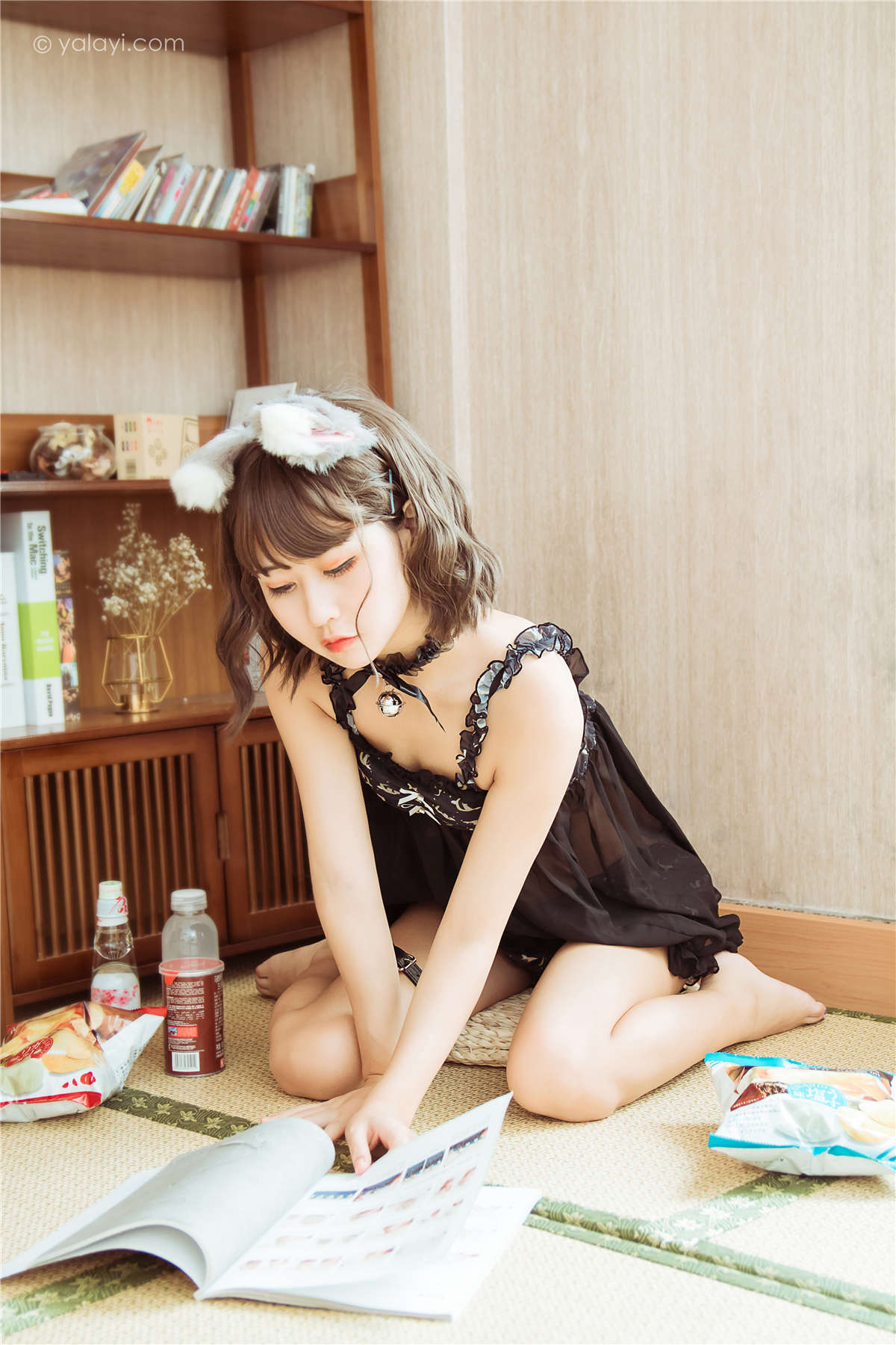 图片[2]-YALAYI雅拉伊 NO.735 甜酱吖 就想赖着你-日更街拍