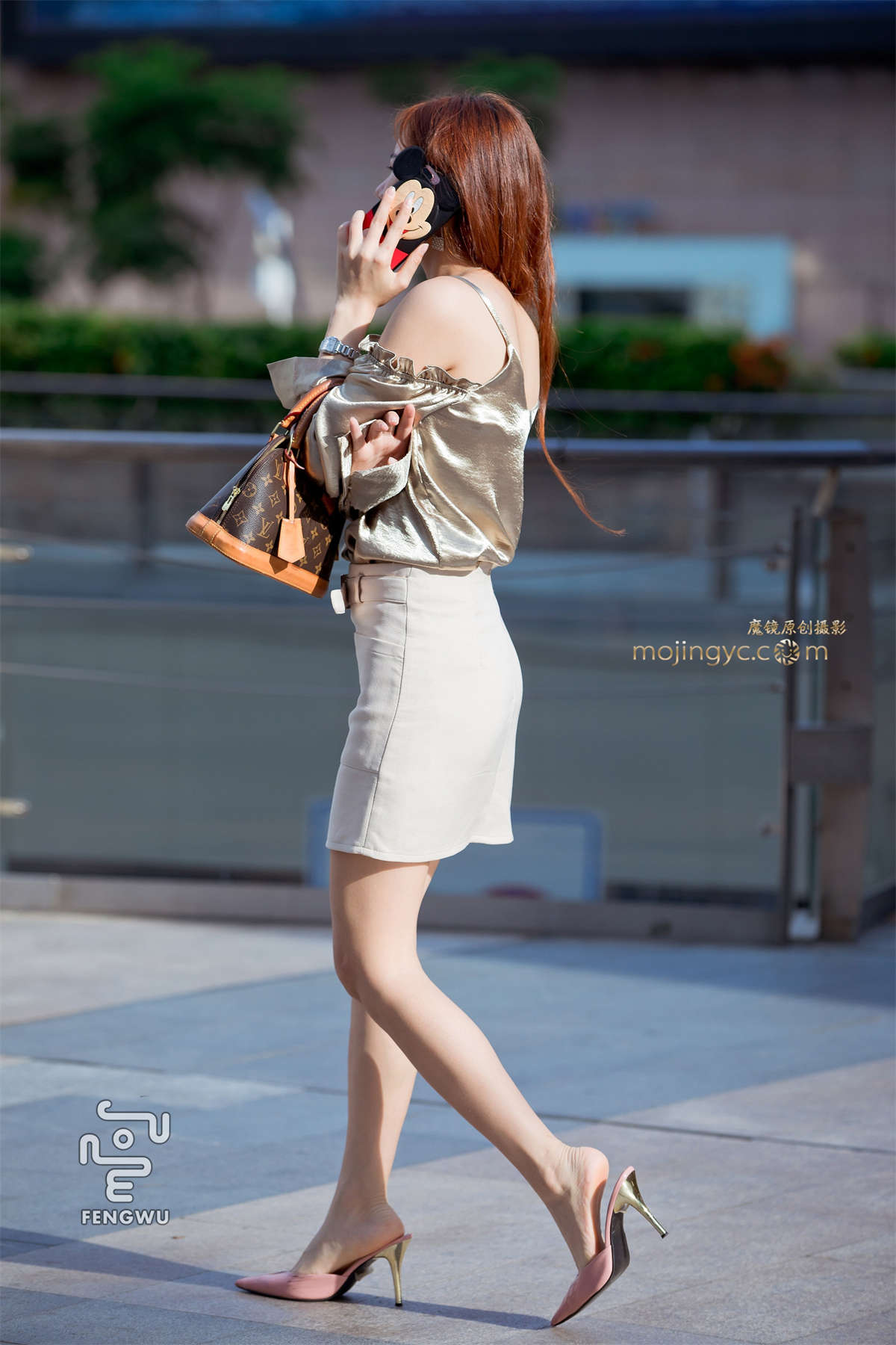 短裙，美腿，高跟凉拖（13）-日更街拍