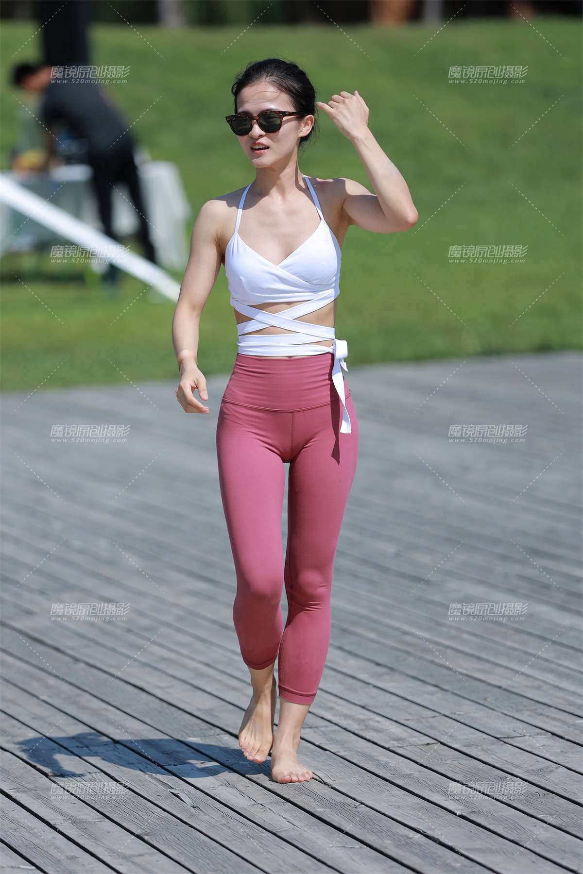 【小默赛帖】★活泼瑜伽美女★-日更街拍