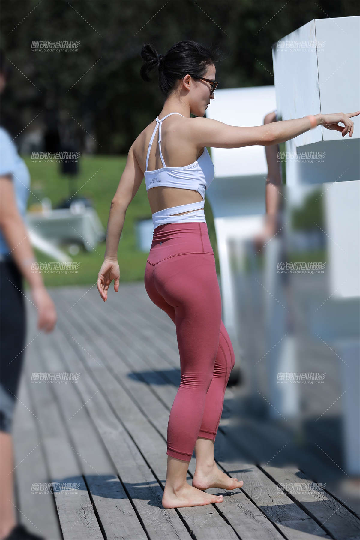 图片[2]-【小默赛帖】★活泼瑜伽美女★-日更街拍