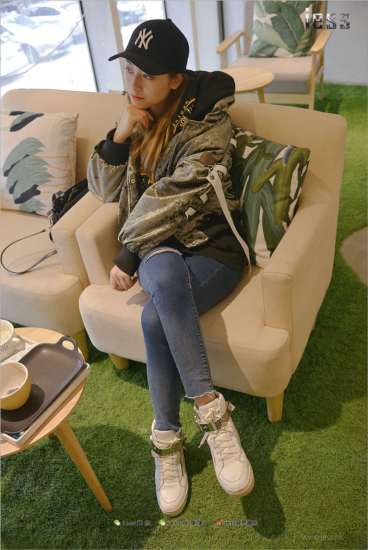 图片[2]-IESS异思趣向 丝足便当194期：爱的双重奏① 小捷-日更街拍