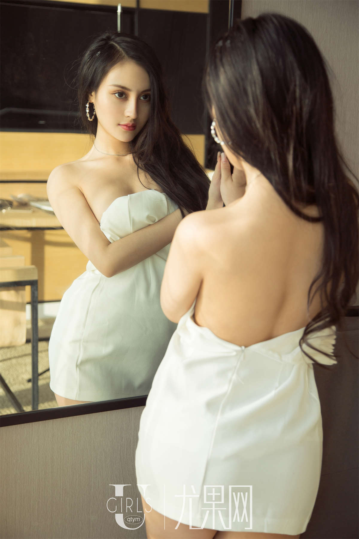 图片[2]-[Ugirls尤果网] U377 莫妮卡-日更街拍