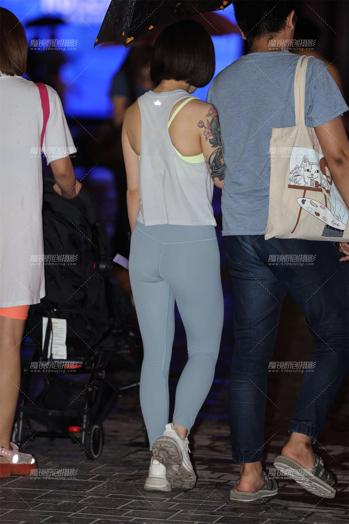 图片[2]-【小默赛帖】第1407篇★美女好身材完美驾驭紧身瑜伽★-日更街拍