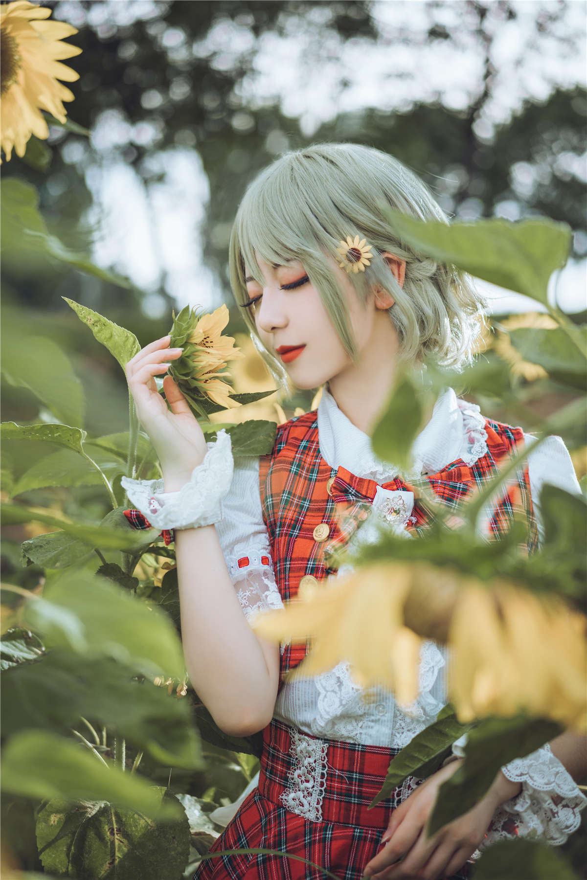 图片[2]-知名动漫博主-弥音音No.10 四季のフラワーマスター-日更街拍