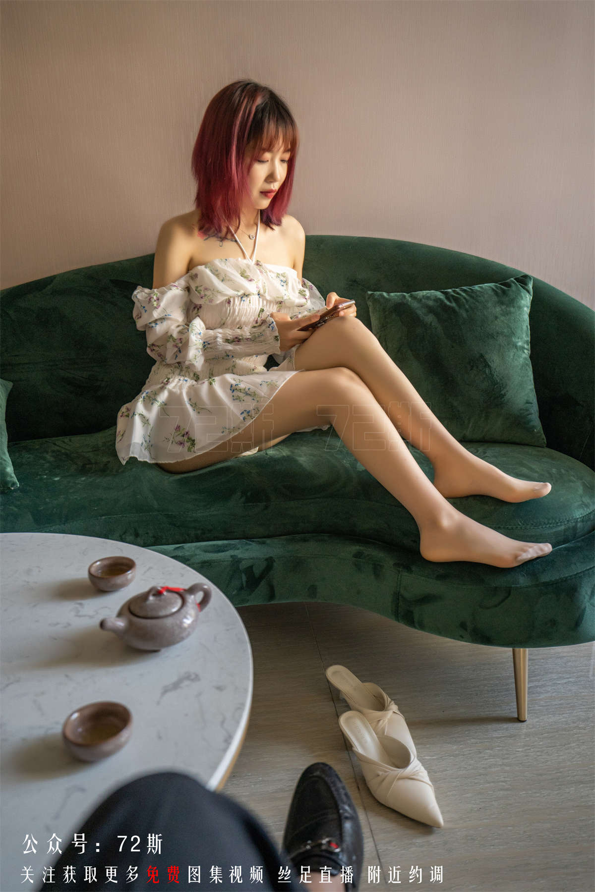 图片[2]-72斯丝足写真 NO.001 我的新室友第一集-日更街拍