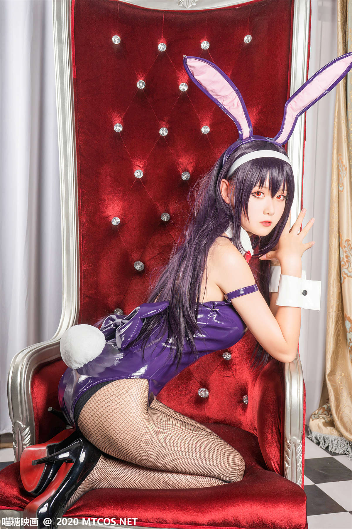 喵糖映画 TML.015 霞之丘兔女郎-日更街拍