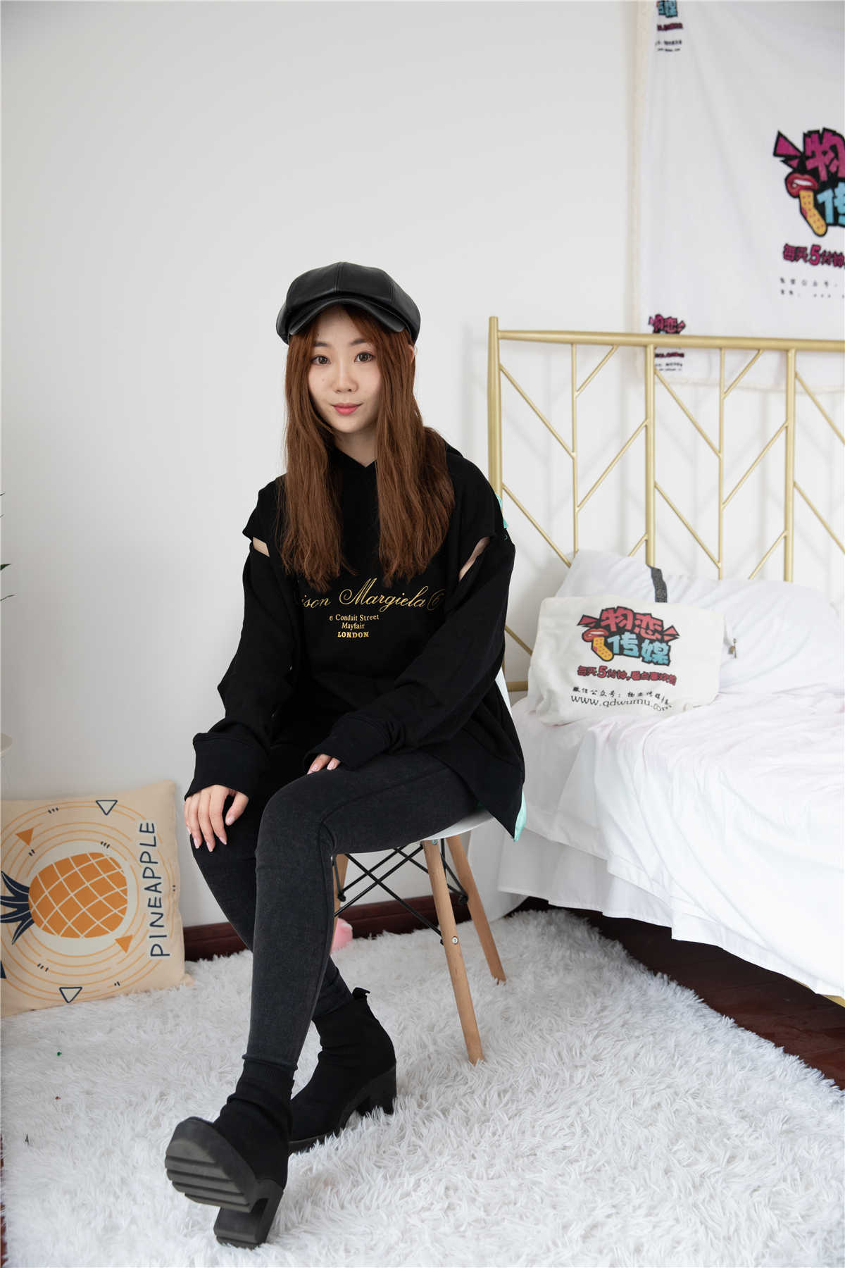 物恋传媒567期： 优优-秋意冬词-日更街拍