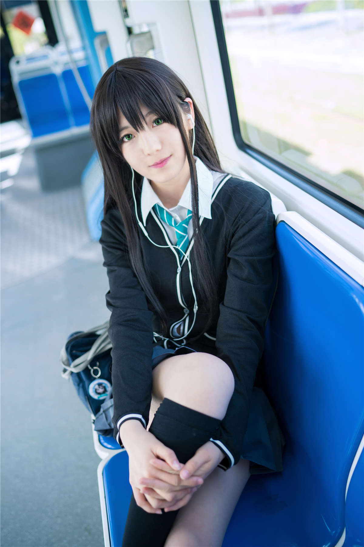 知名动漫博主-弥音音No.11 涩谷凛-日更街拍