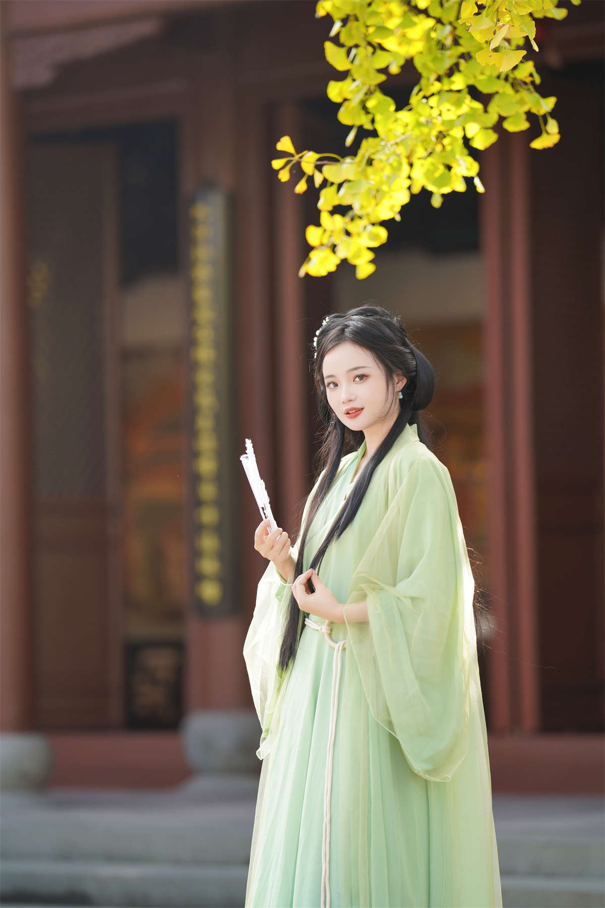 YITUYU艺图语 2023.12.09 穿汉服记录秋天 小欧O插图1