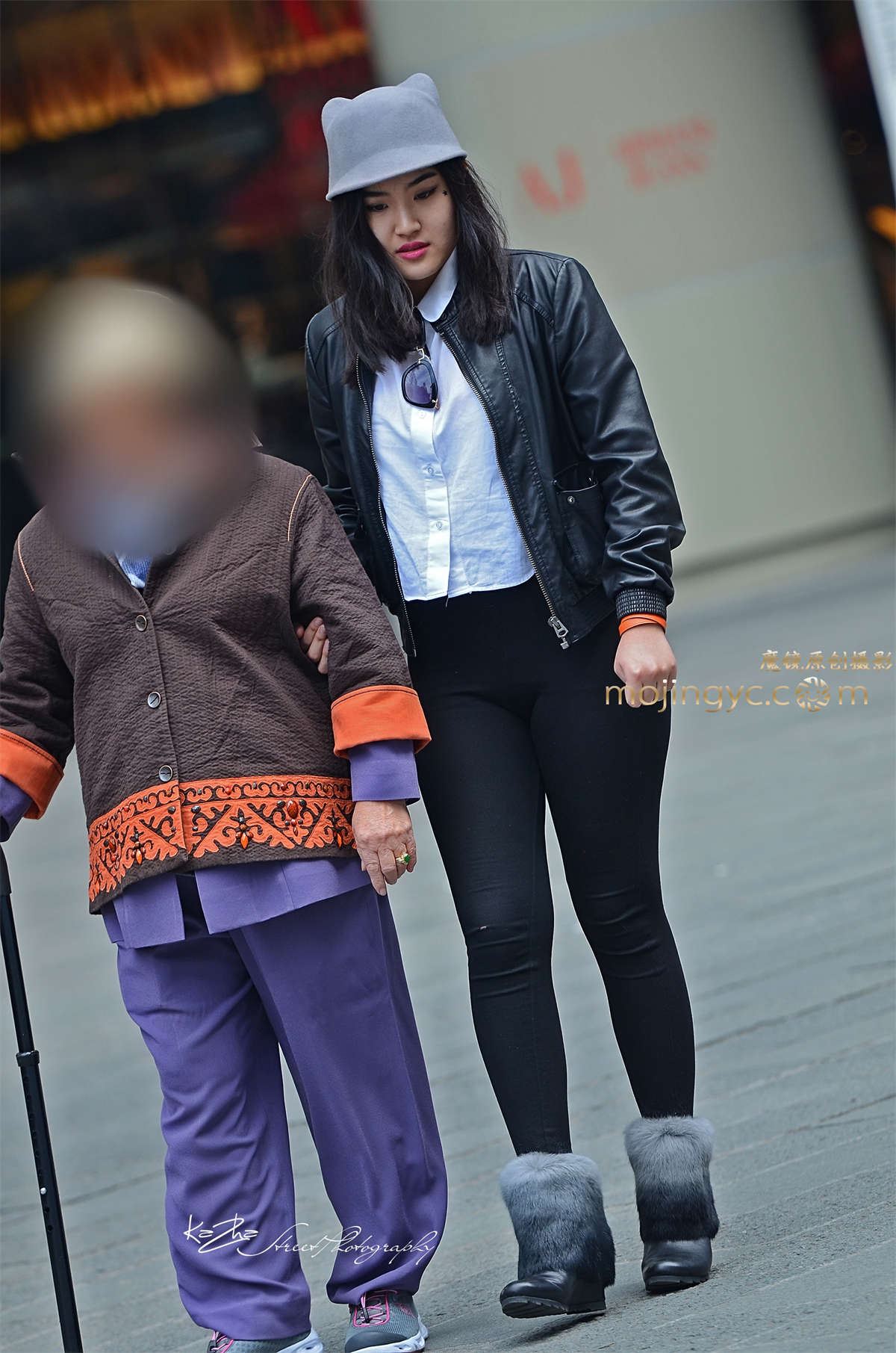 咔喳2016.12.04 街拍72 (16p)-日更街拍