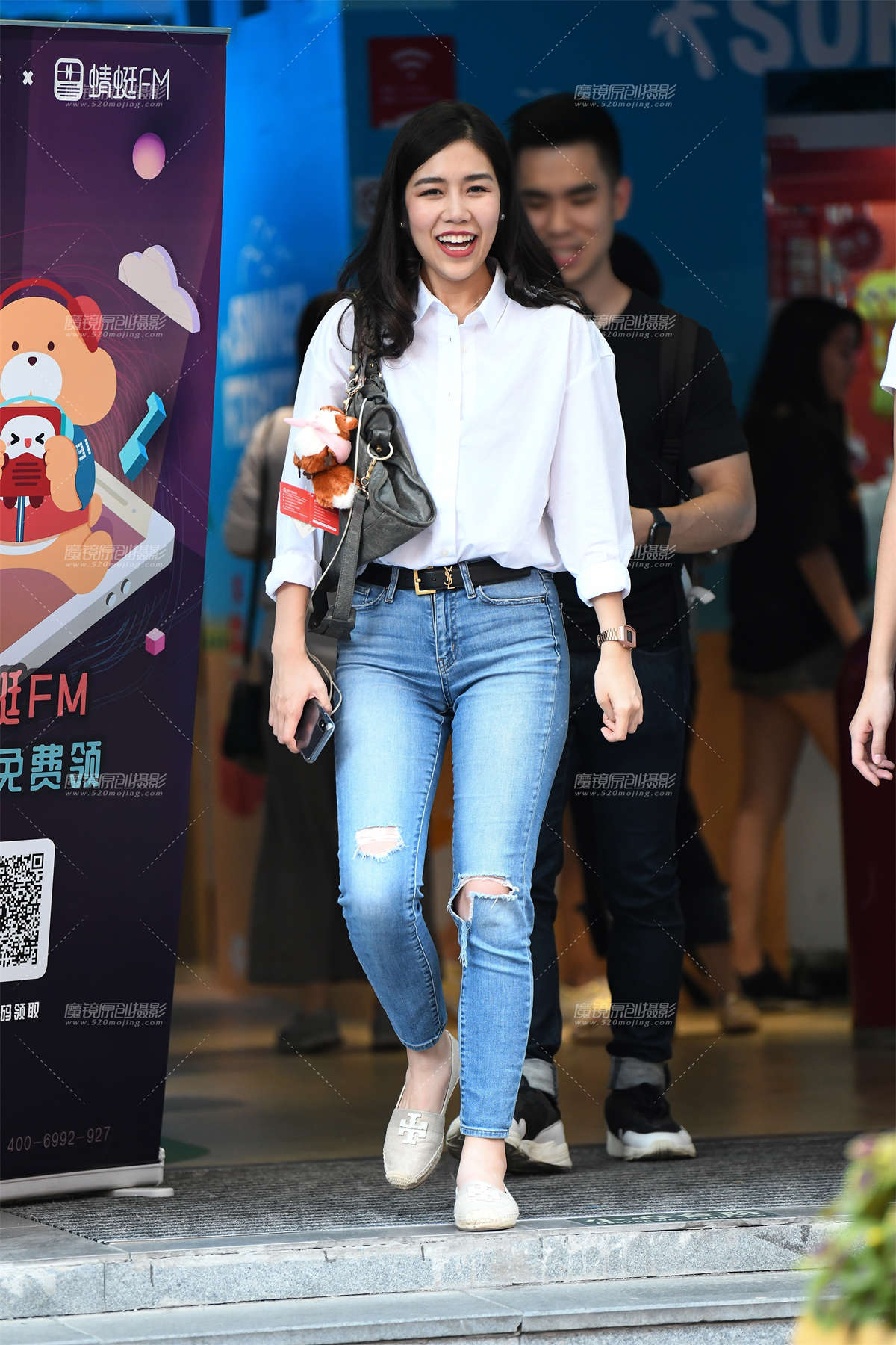 【小默赛帖】★魅力牛仔甜美美女★-日更街拍