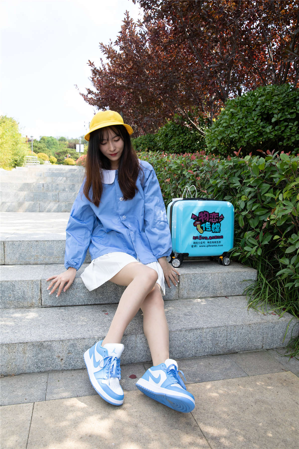 物恋传媒554期：猫耳-三生石-日更街拍