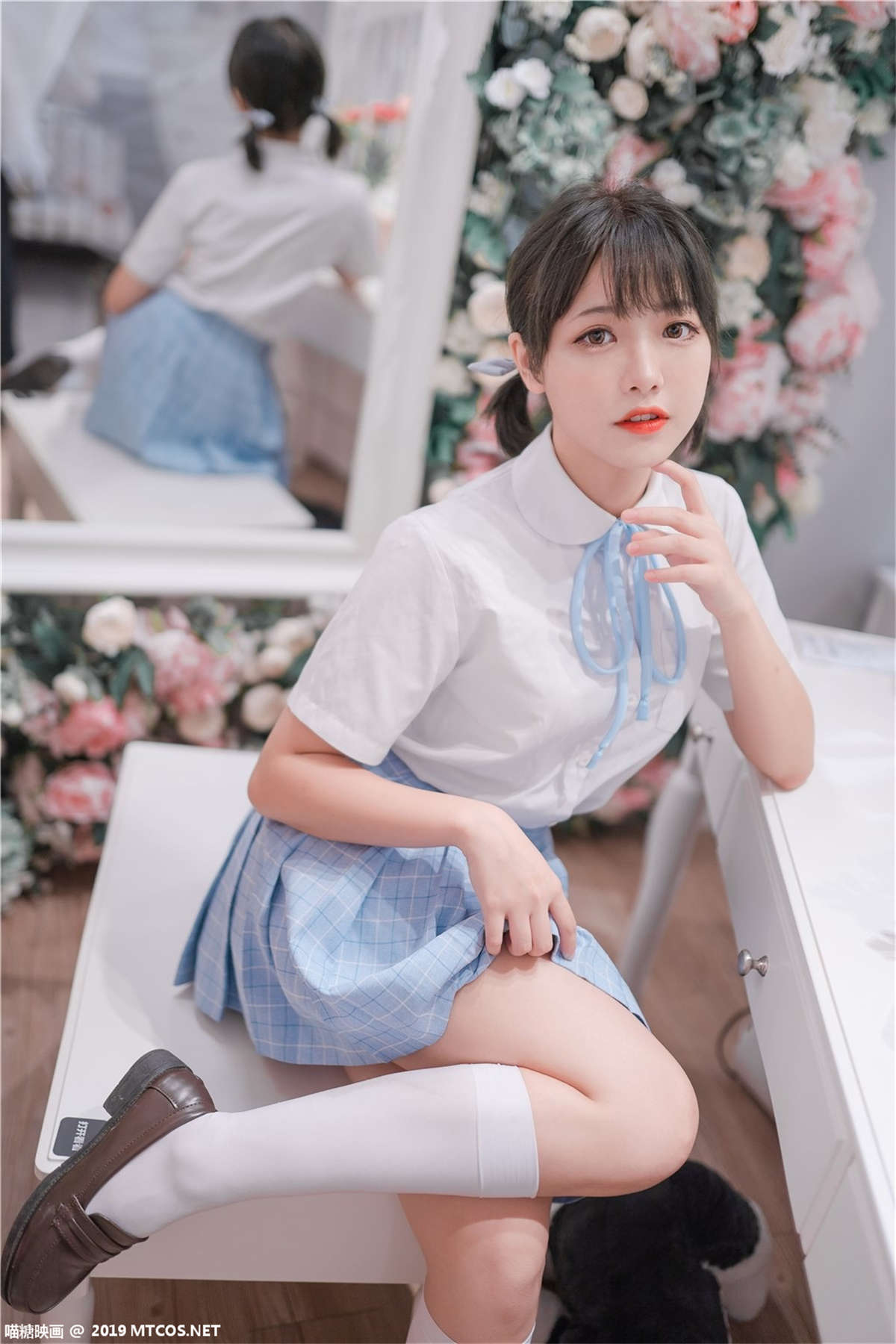 图片[2]-喵糖映画 VOL.011 双马尾-日更街拍