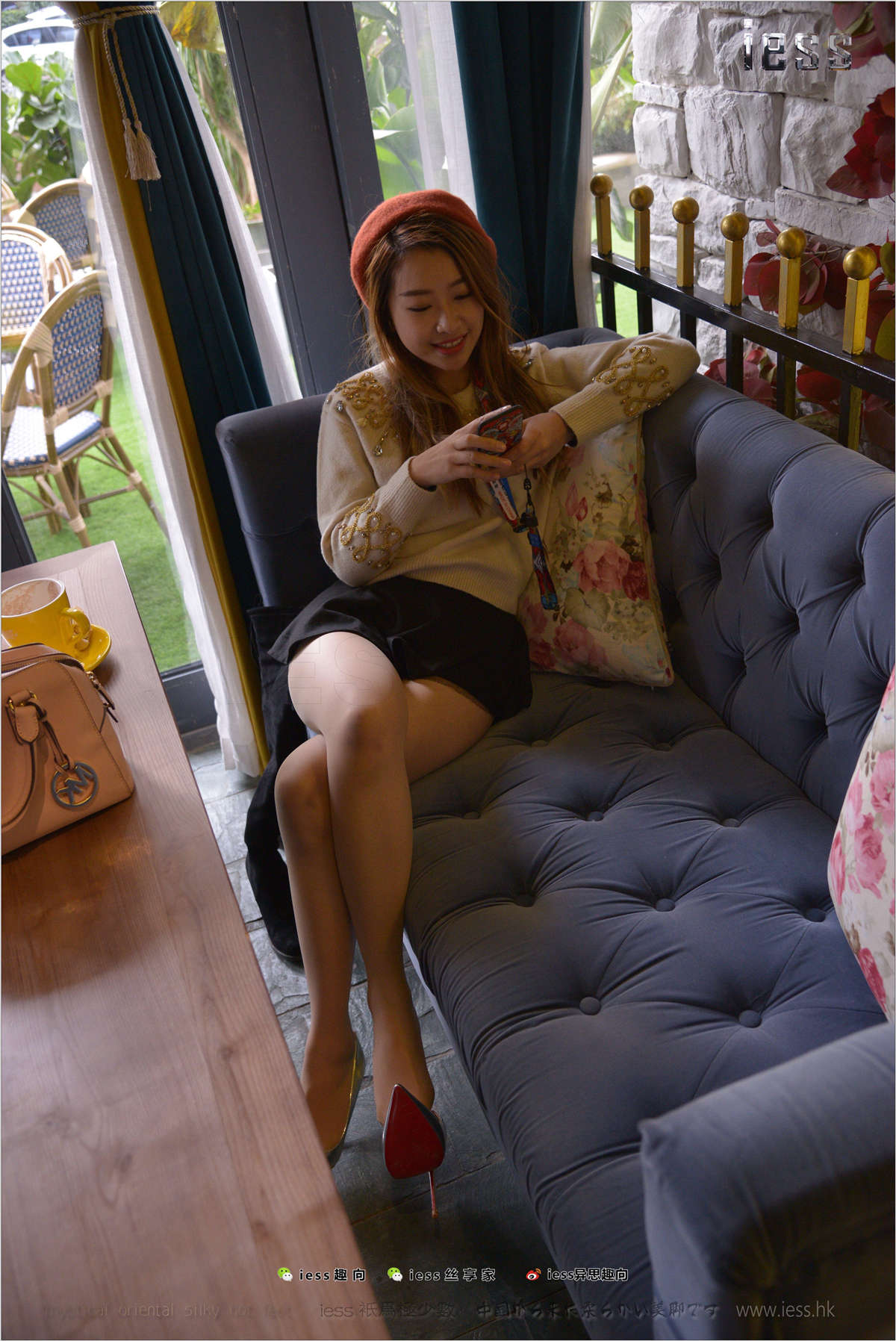 图片[2]-IESS异思趣向 丝足便当197期：怪你过分美丽 小捷-日更街拍