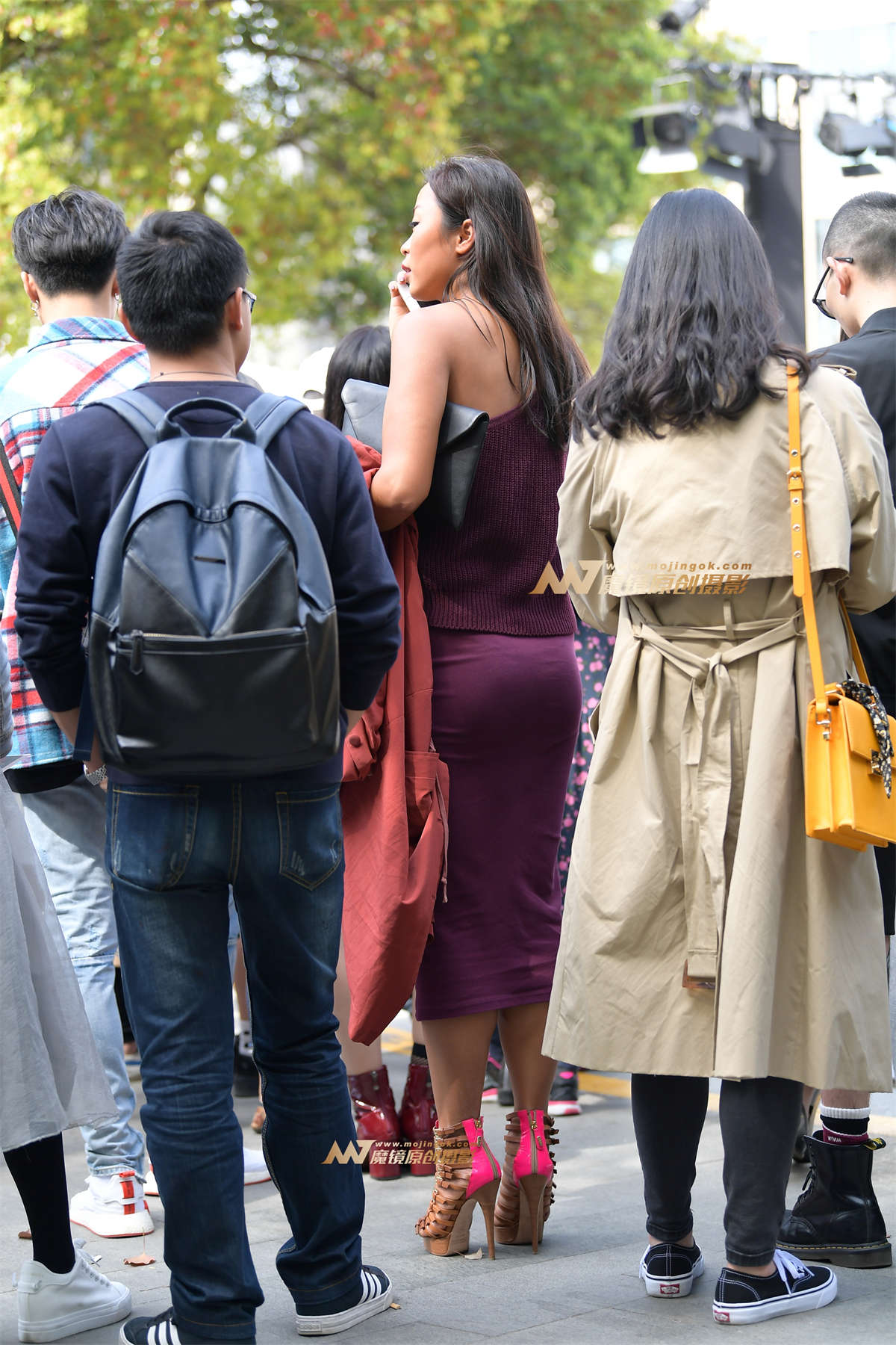 2018秋冬上海时装周外场-Day 4-性感包臀裙-日更街拍