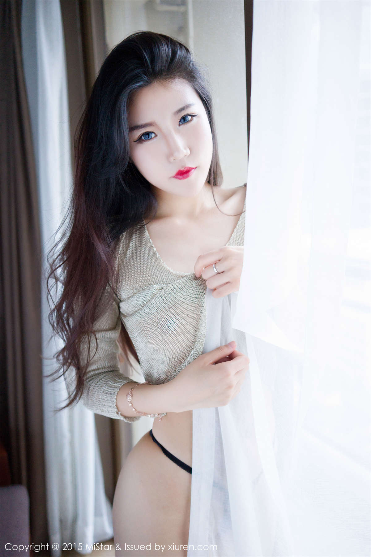 图片[2]-MiStar魅妍社 2015.10.27 VOL.040 Nicole妮可-日更街拍