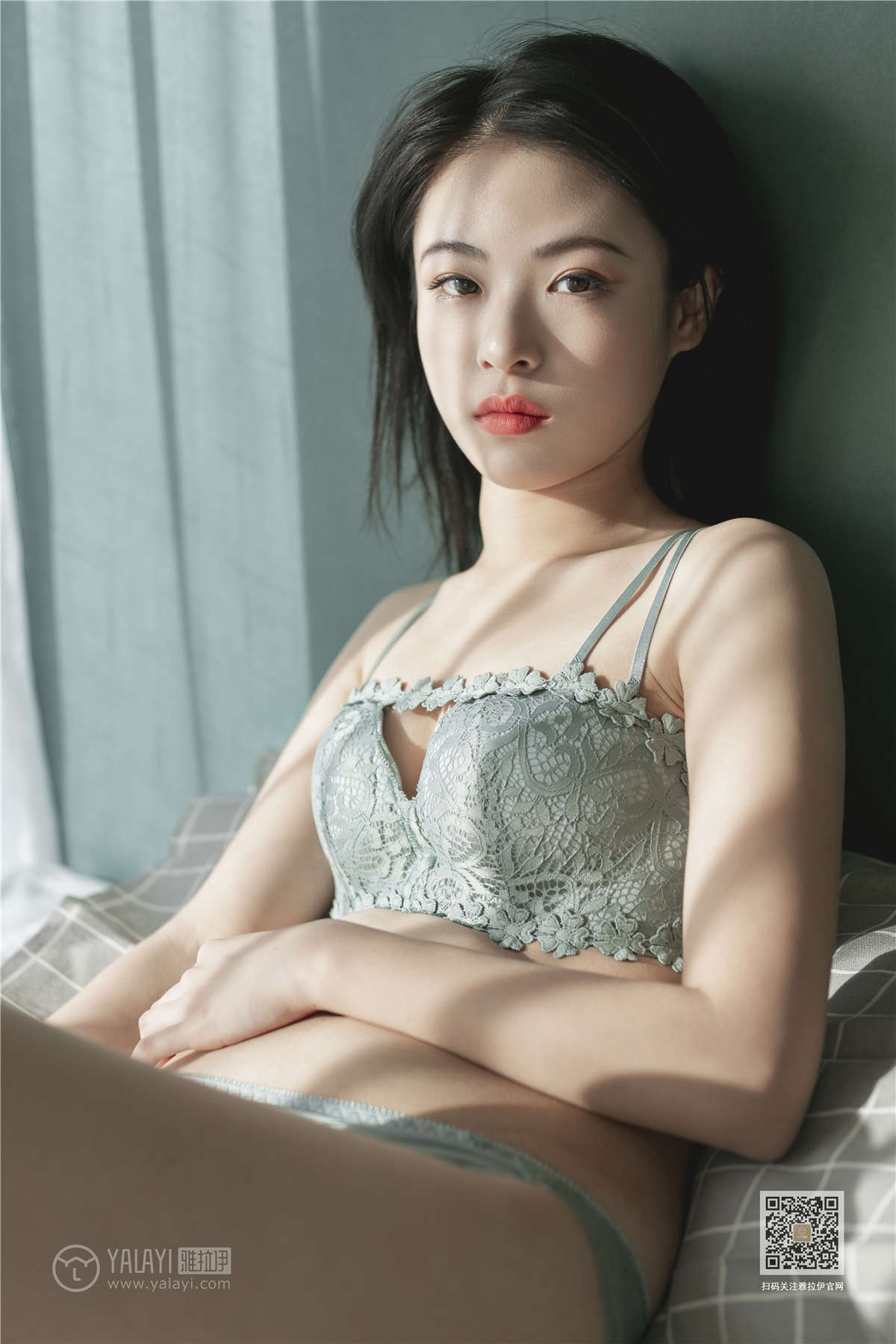 图片[2]-YALAYI雅拉伊 No.487 翡翠女神 含嫣-日更街拍