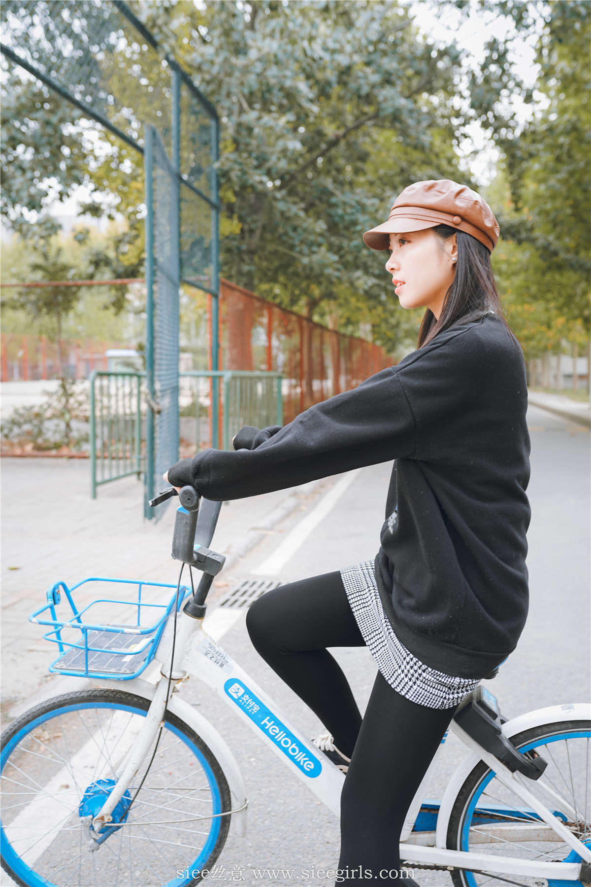 SIEE丝意 NO.383 熊熊 浪漫的学姐-日更街拍