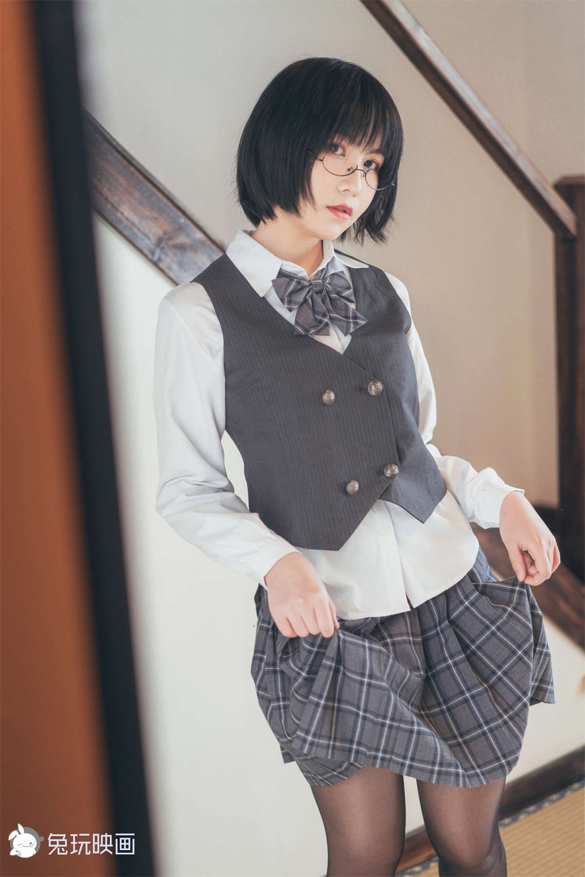 兔玩映画 B93.008 制服和浴衣插图1