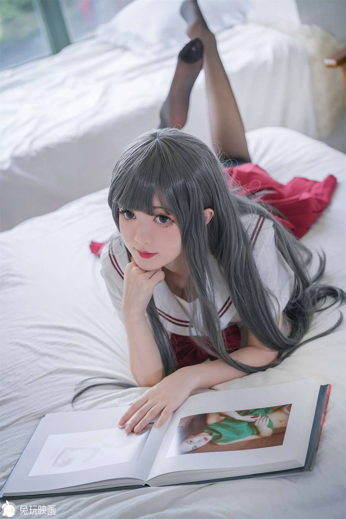 图片[2]-兔玩映画 VOL.024 甜美学姐-日更街拍