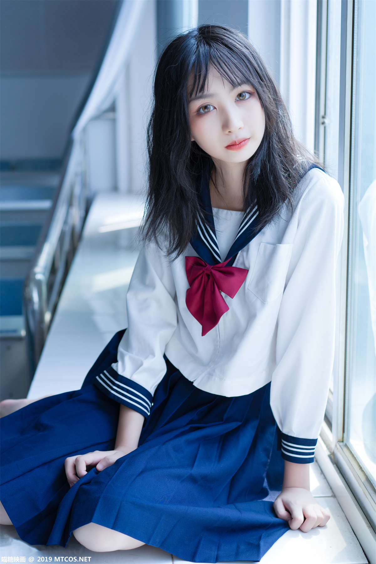 喵糖映画 VOL.014 日系萌妹-日更街拍