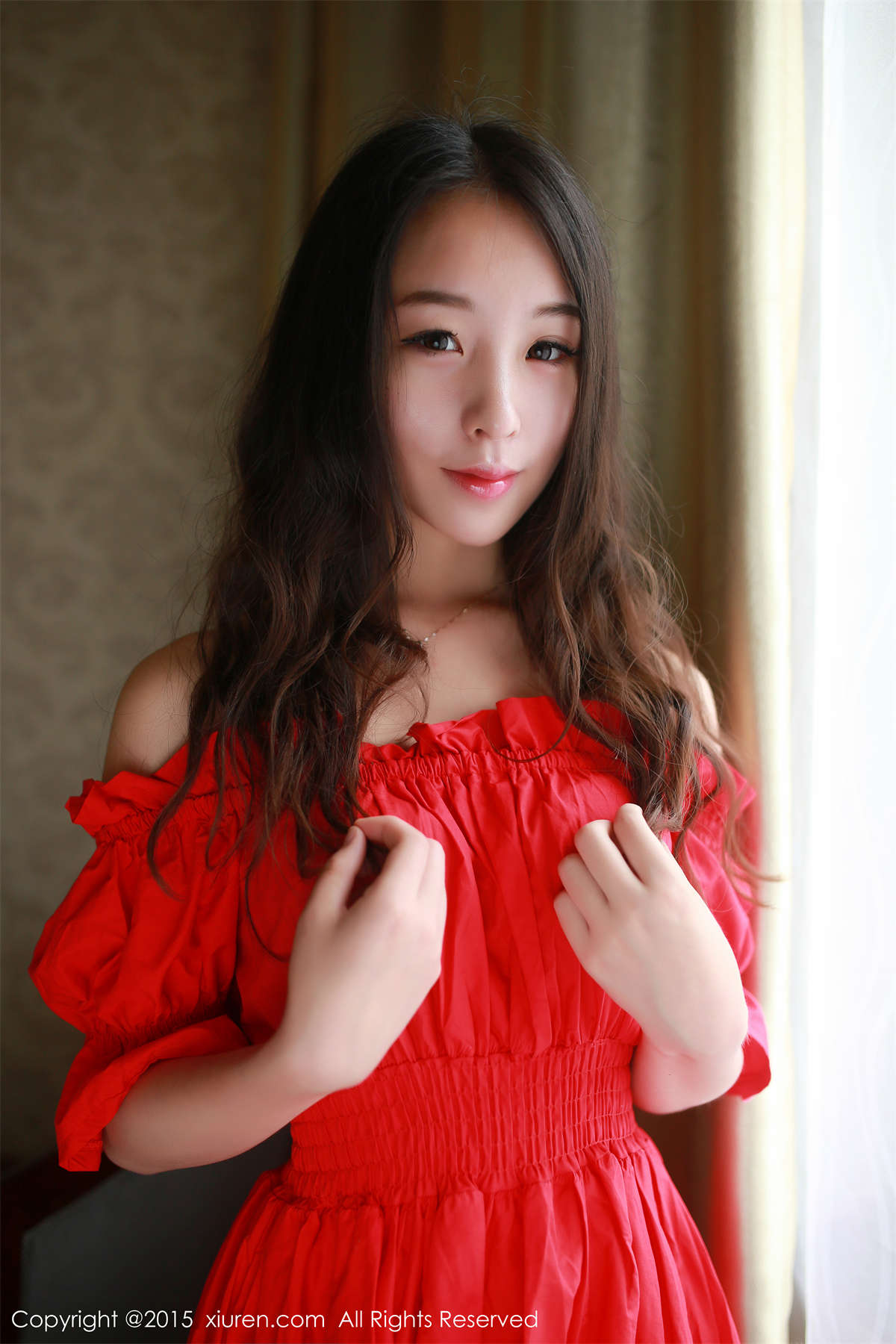 图片[2]-Xiuren秀人网 2015.06.30 NO.347 梓萱Crystal-日更街拍