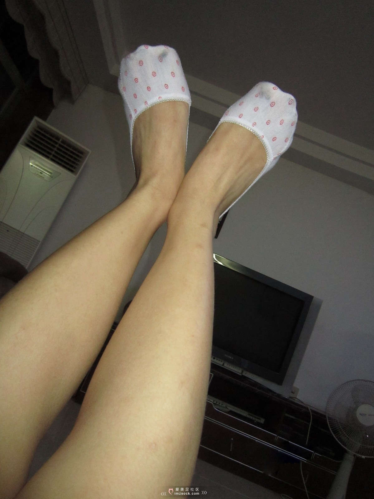 MZSOCK-2018 No.62 嫩腿帆布鞋热裤可爱船袜-日更街拍