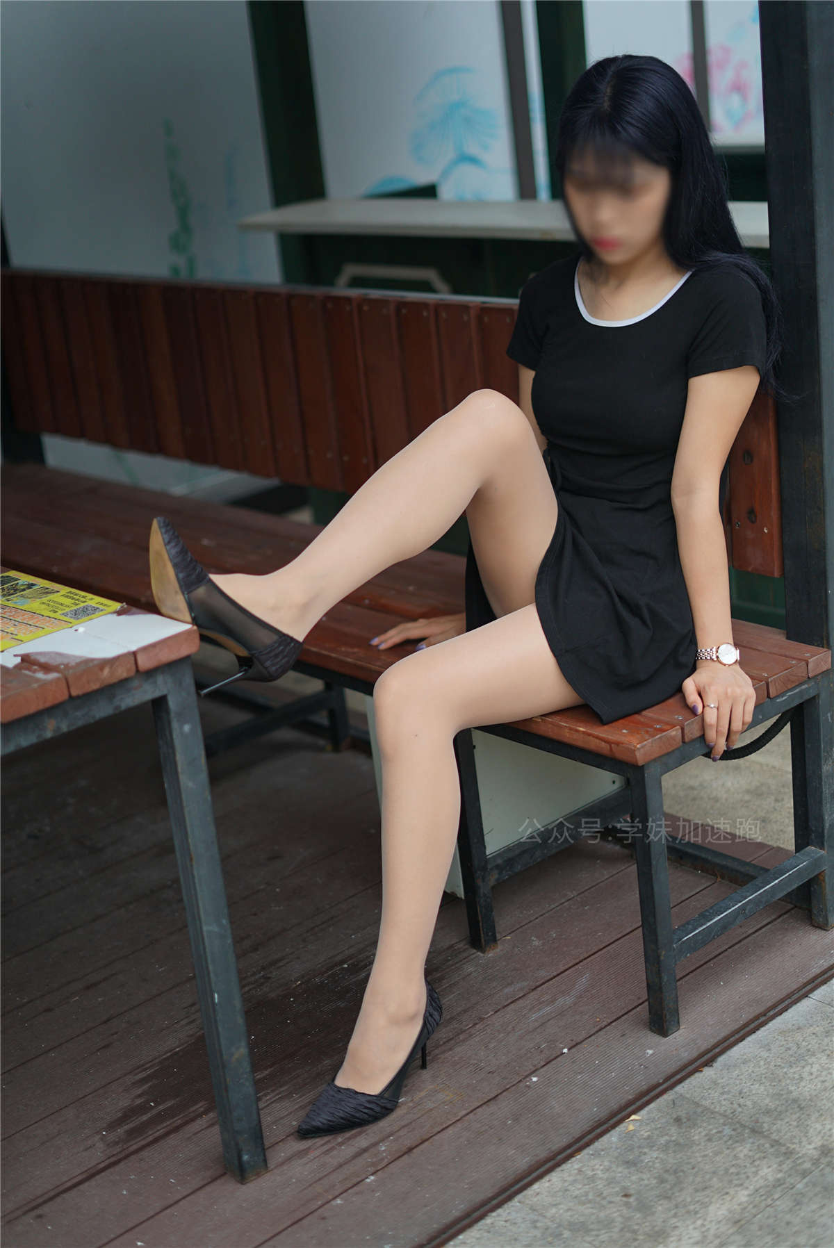 图片[2]-学妹加速跑 No.42 抬起腿来就很美-小云-日更街拍