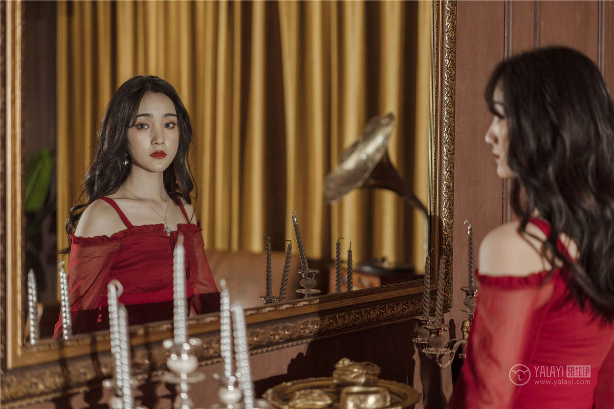 图片[2]-YALAYI雅拉伊 No.164 烈焰迷情 项兴咏-日更街拍