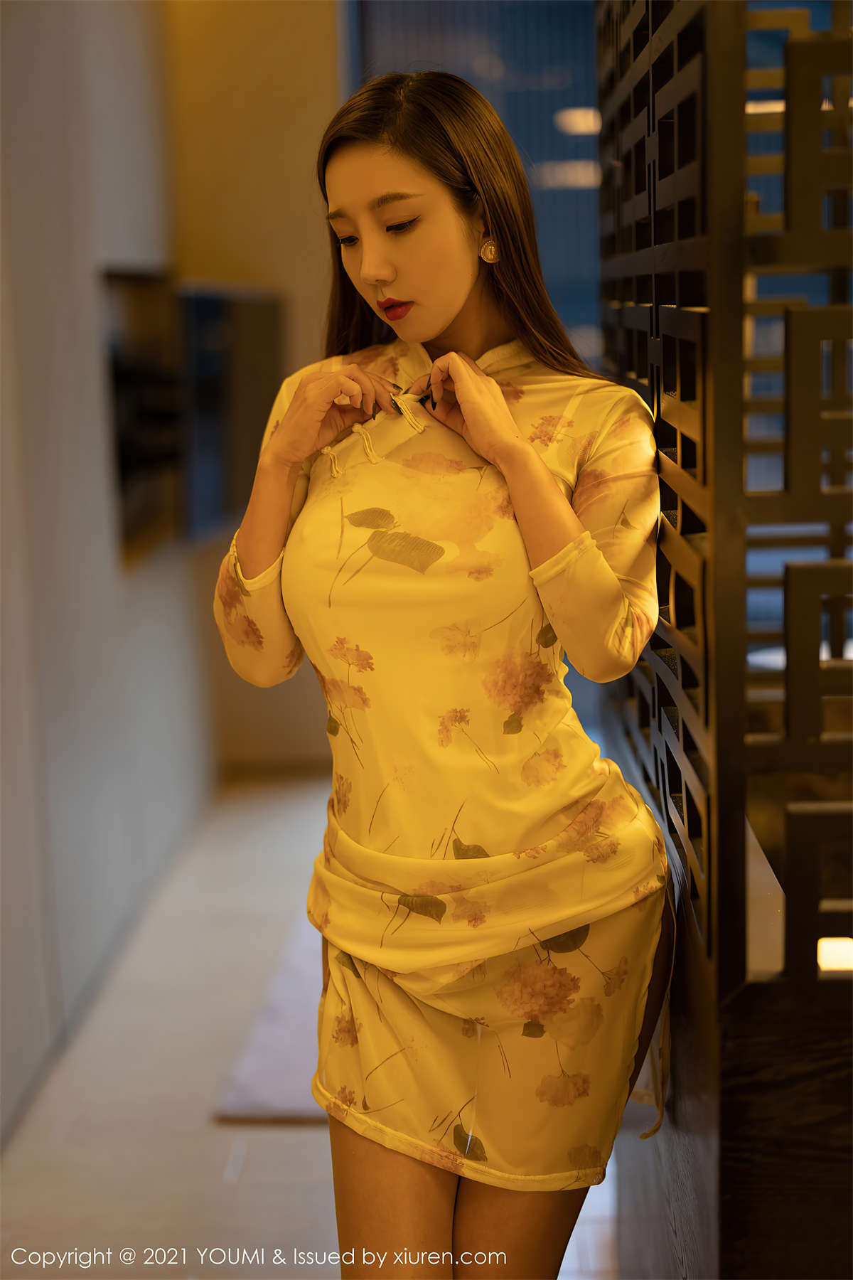 YouMi尤蜜荟 2021.12.20 VOL.732 艾静香-日更街拍