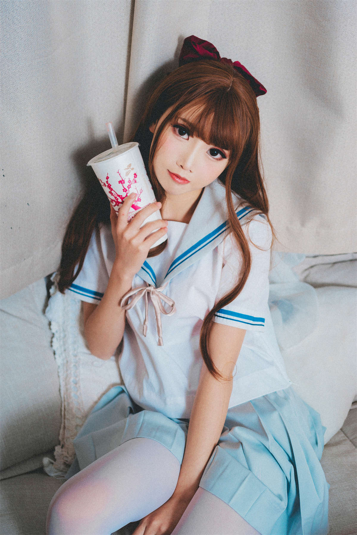 图片[2]-面饼仙儿 NO.043 JK秀-日更街拍