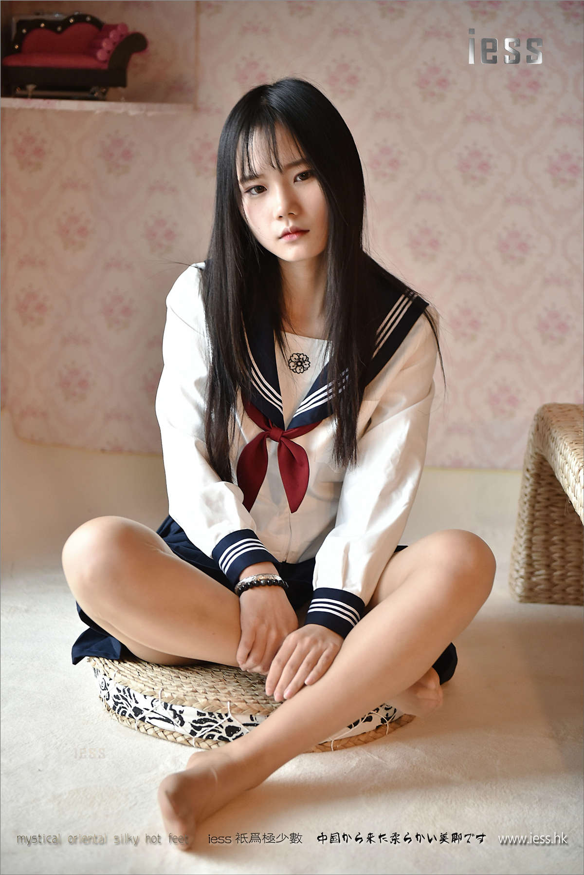 图片[2]-IESS异思趣向 丝足便当082期：制服系列之JK第2部-1 琪琪-日更街拍