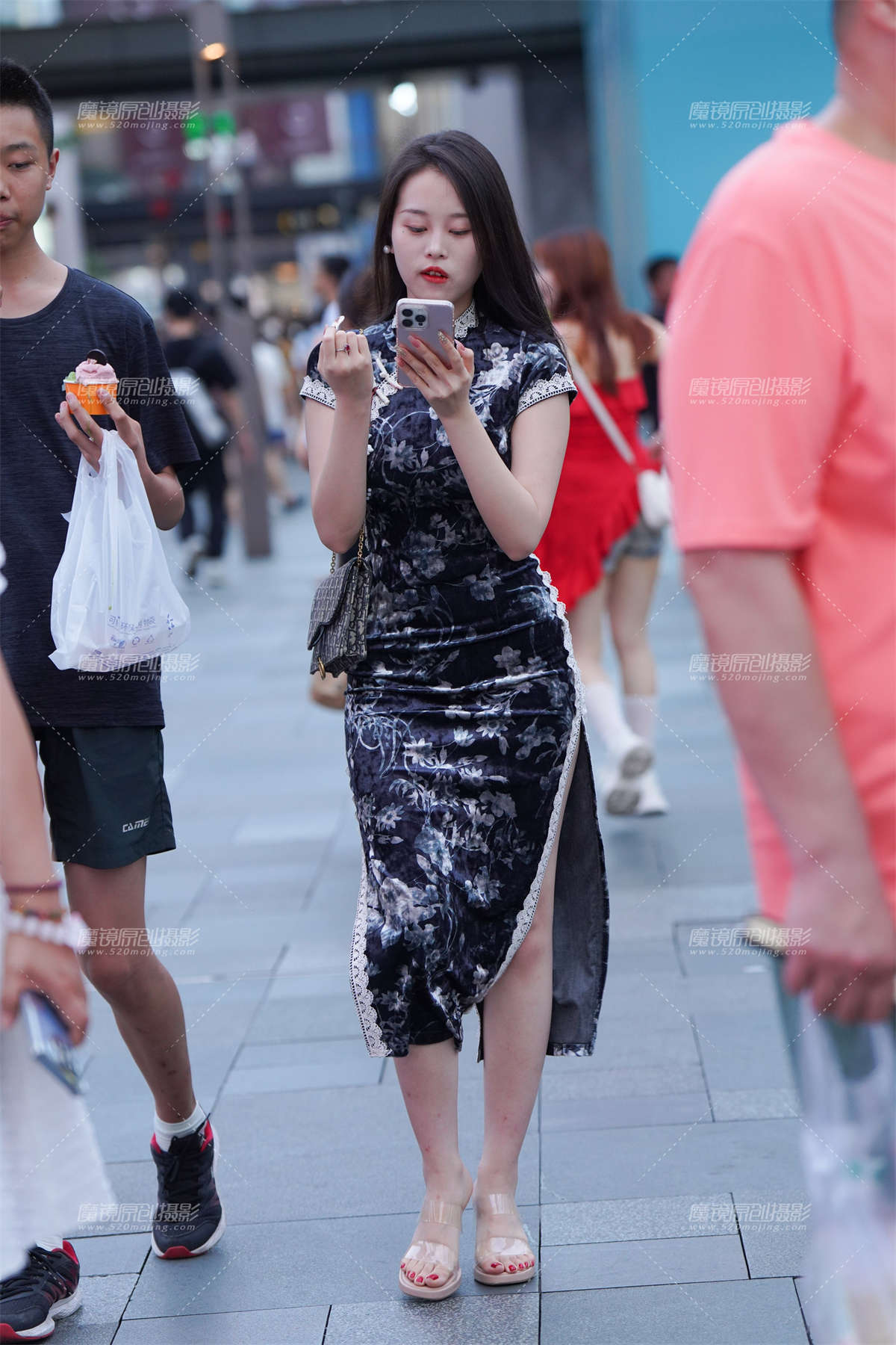 玉足旗袍-日更街拍