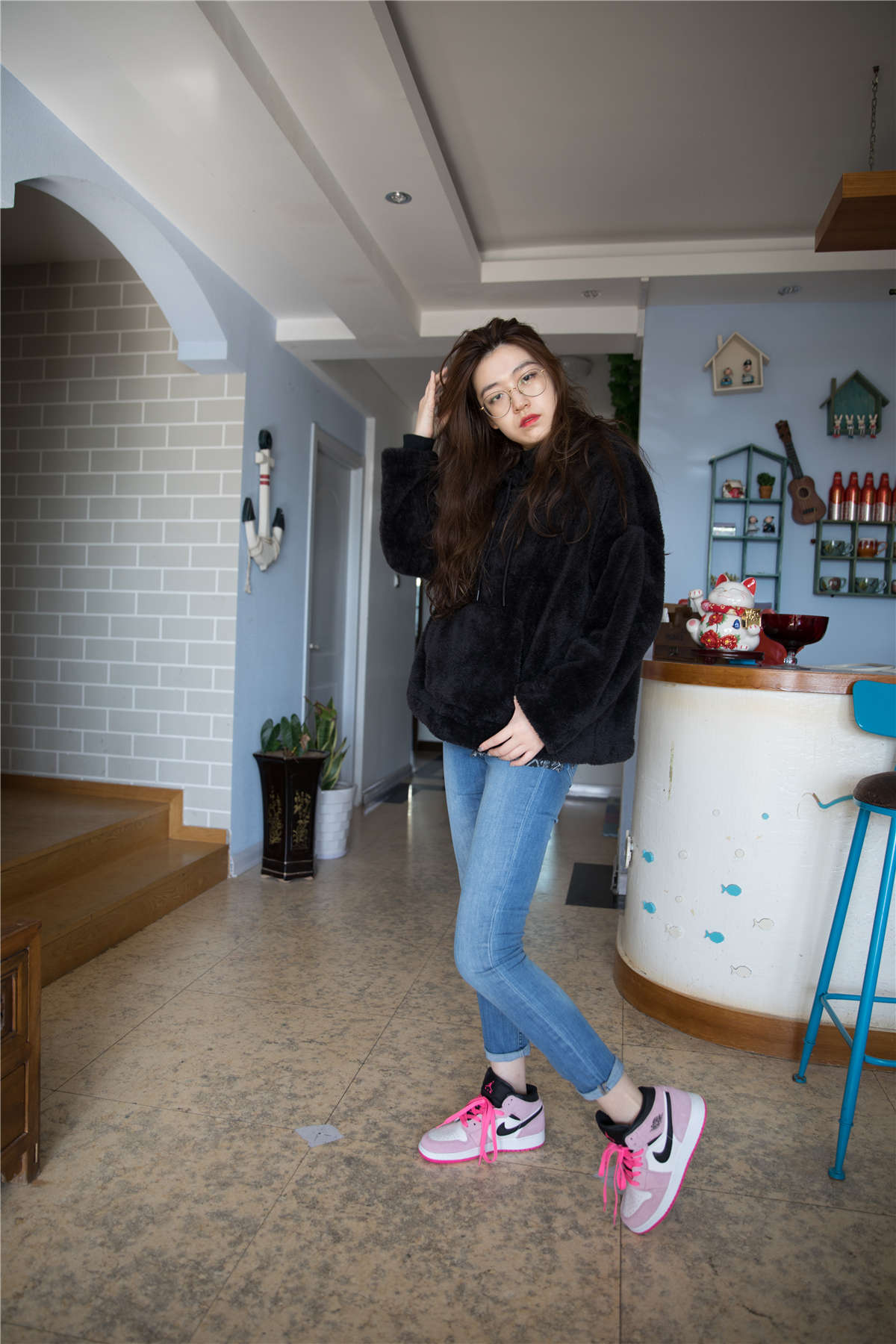 图片[2]-物恋传媒254期：佳琪-AJ运动风-日更街拍