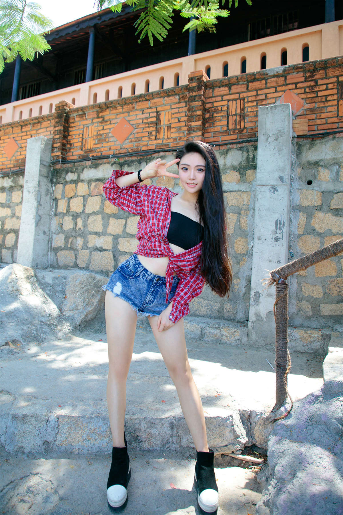 图片[2]-[Ugirls尤果网] U400 许文婷-日更街拍