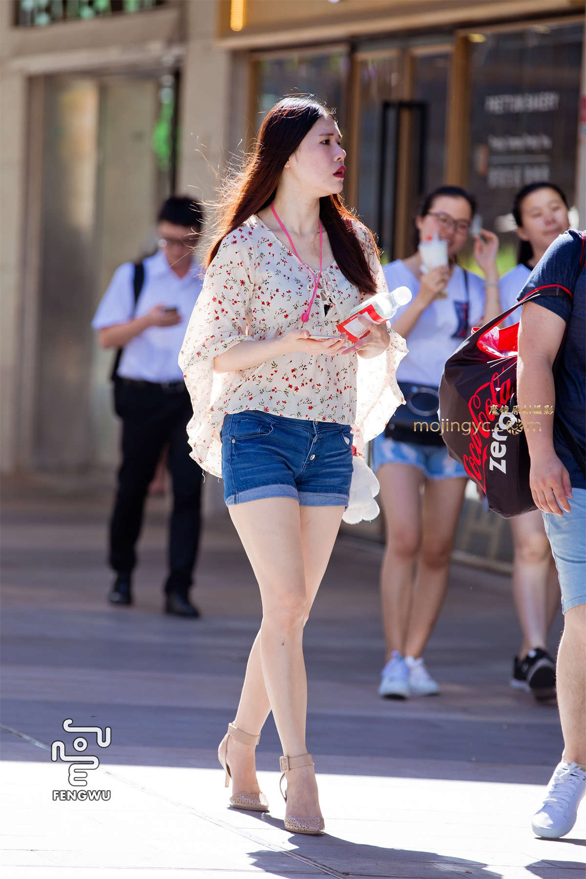 热裤，裸腿，凉高（10）-日更街拍